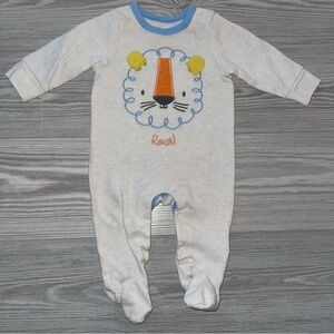 Sterling Baby Boys 3-Month Sleep and Play Sleeper